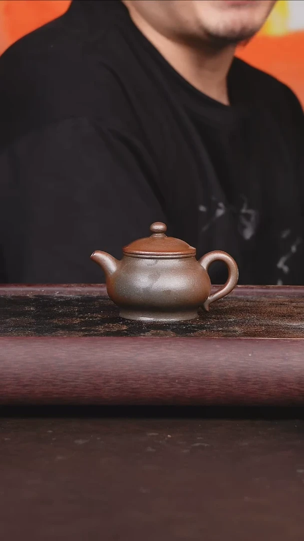 茶壶紫砂柴烧 壶
