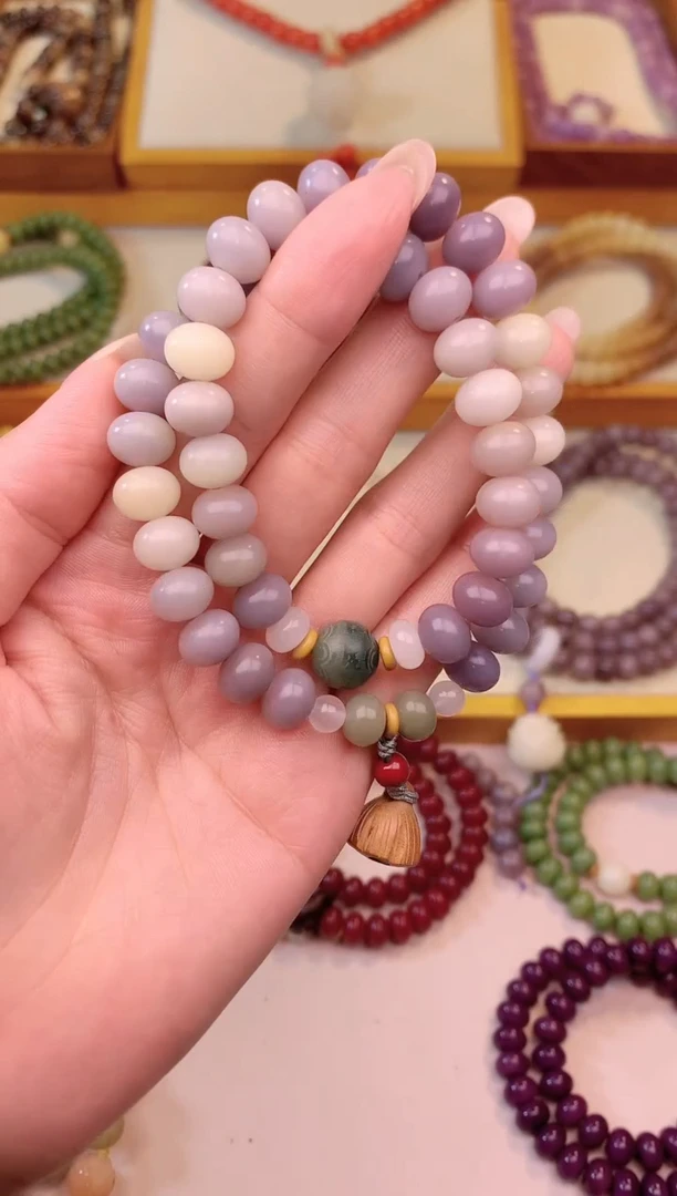 手串白玉菩提孤品16