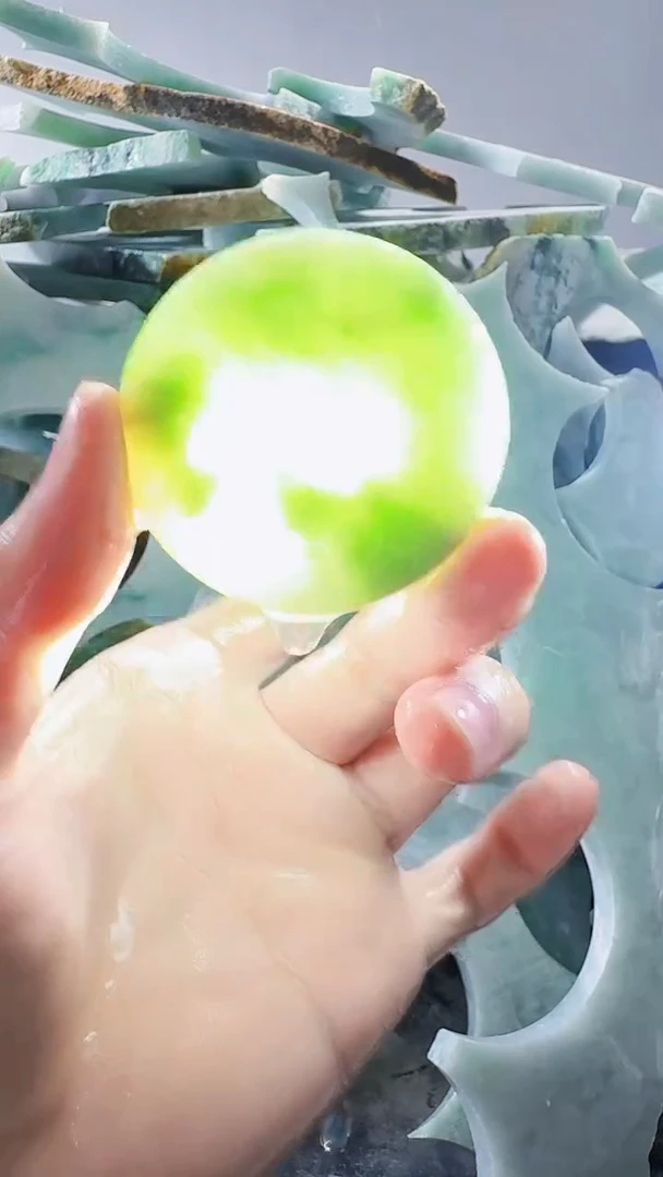 裸石翡翠缅甸翡翠A货文500