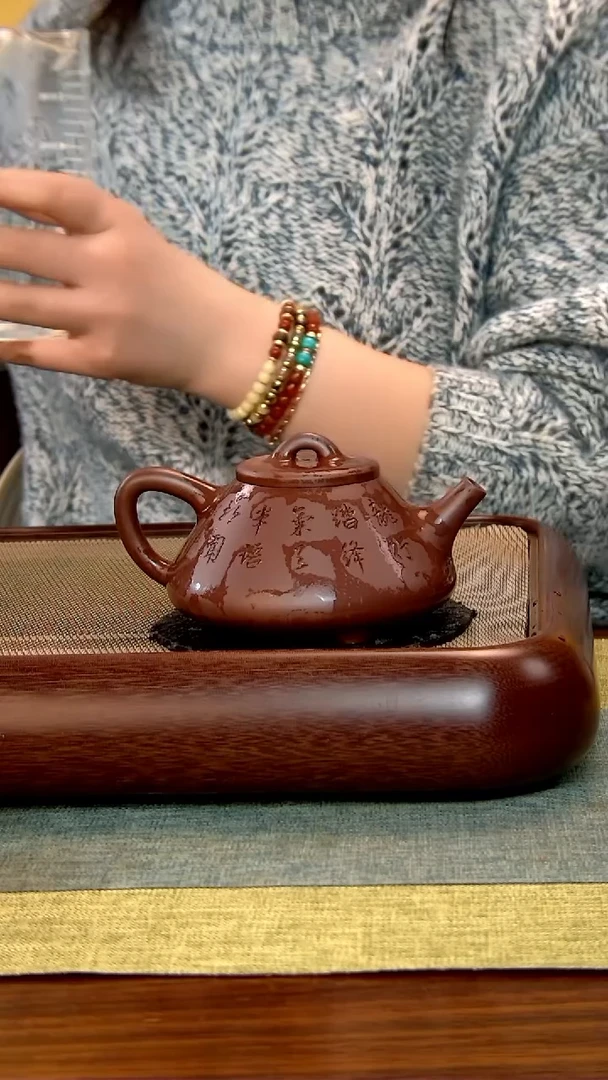 【闪购商品】紫砂茶壶18徐记福康 百年紫砂