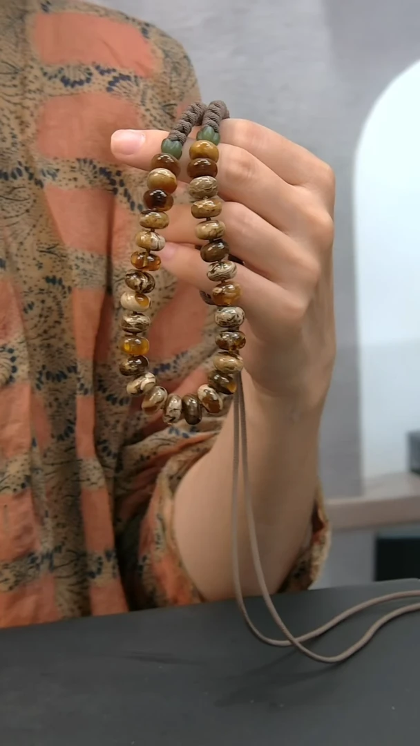 琥珀颈饰未镶嵌50088