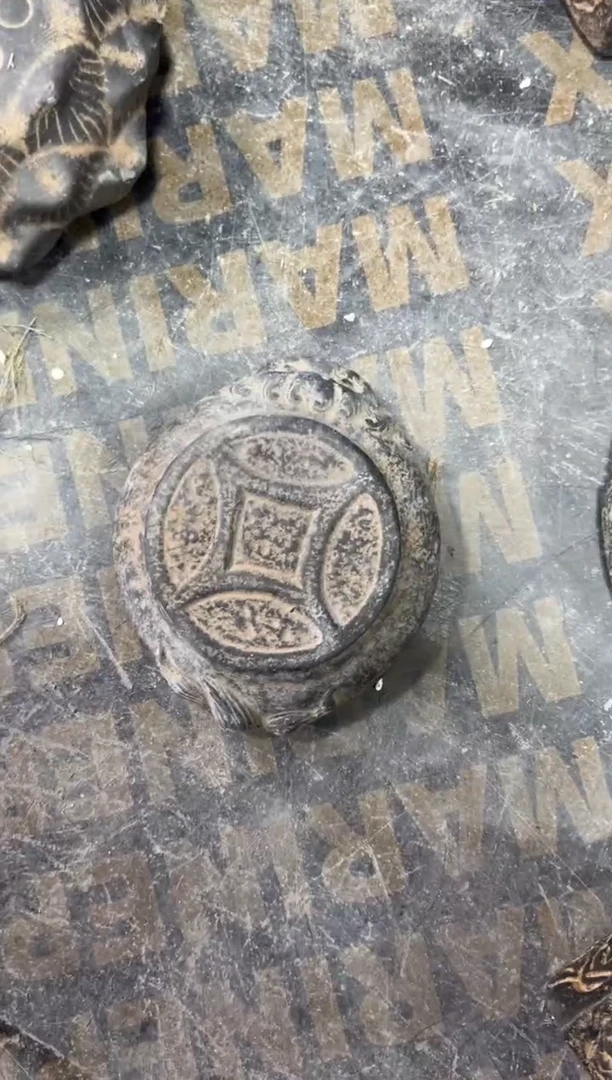 陶土【火山泥】金蟾小底座