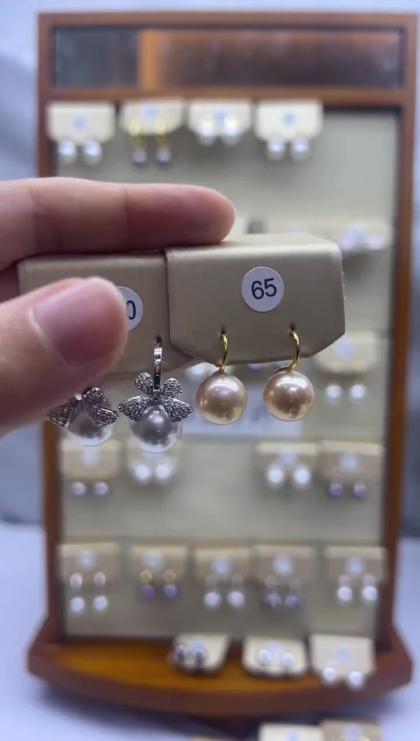 未镶嵌耳饰淡水珍珠190+65