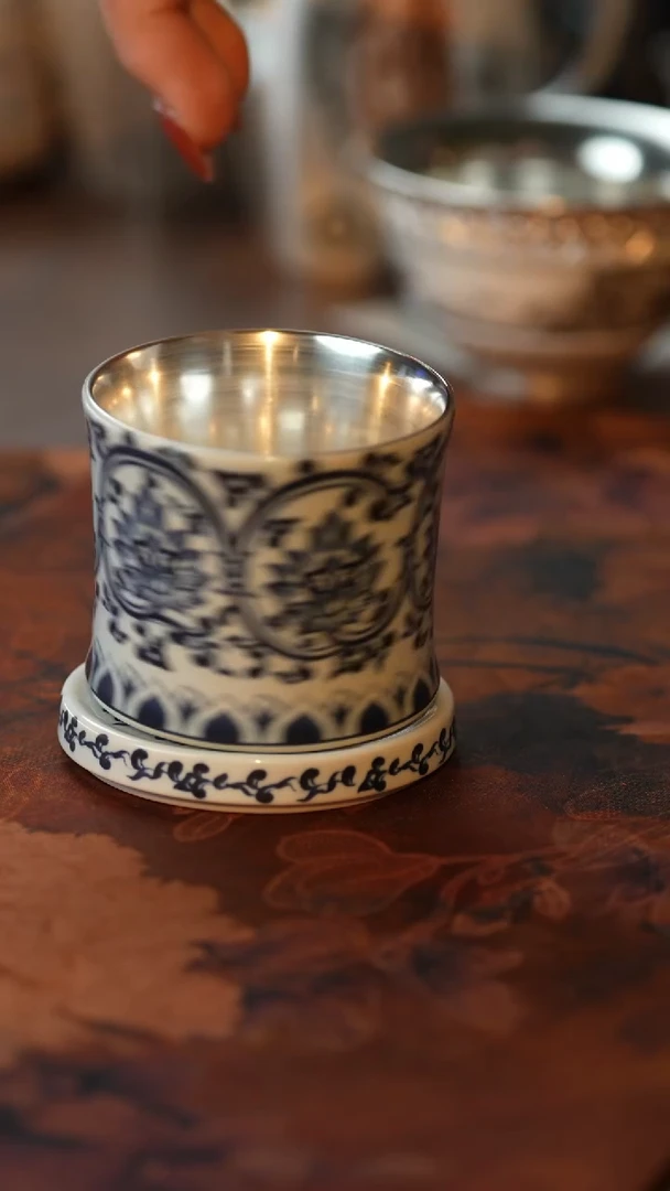 ZH3071-缠枝莲韵-转转杯