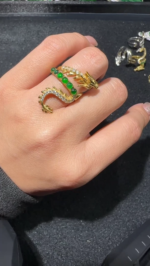 【闪购商品】翡翠戒指未镶嵌多样性发货拍一发一