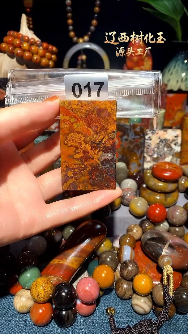 未镶嵌-硅化玉天然北票硅化玉吊坠