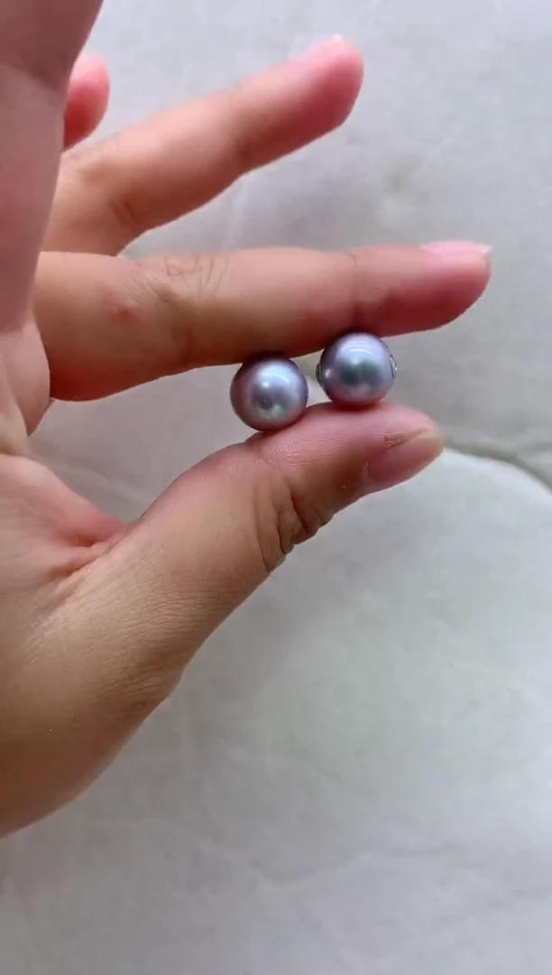 【闪购商品】淡水珍珠吊坠(不含链)18K金镶嵌多发其一