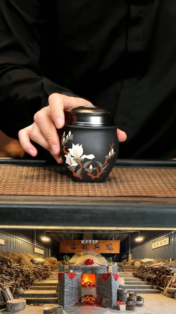 12《玉兰醒茶罐》黑料