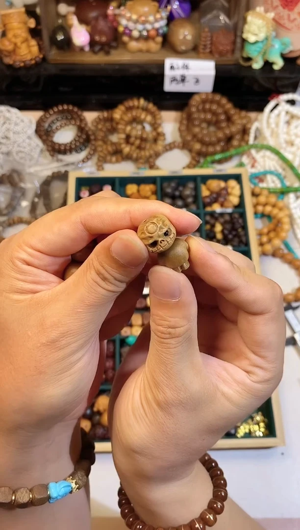 非洲檀香手串/手链绿檀阿呆一体