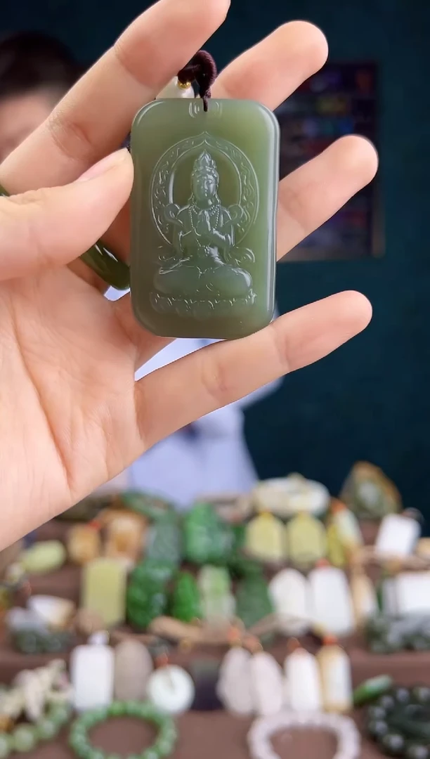 【闪购商品】和田玉颈饰未镶嵌多样性发货 拍一单发一个卡16