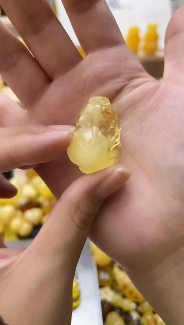 琥珀未镶嵌珠宝奇石131琥珀蜜蜡微瑕