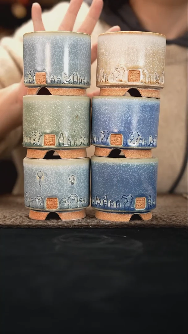 口径6花盆12-29-143颜色混发一个默认有瑕