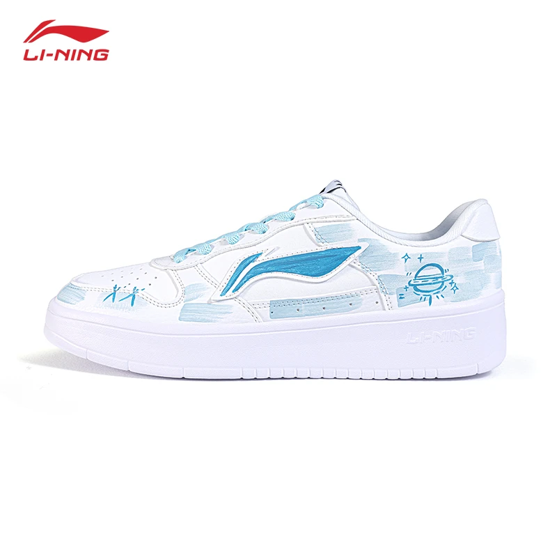 【定制球鞋】李宁浮舟星迹S男鞋板鞋夏季百搭透气轻便潮鞋休闲鞋子