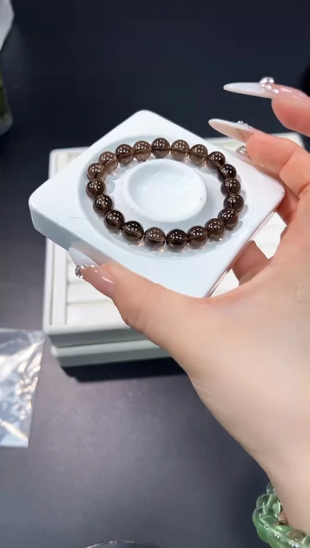 水晶手串未镶嵌6l多样性发其一【1条】默认微瑕瑕
