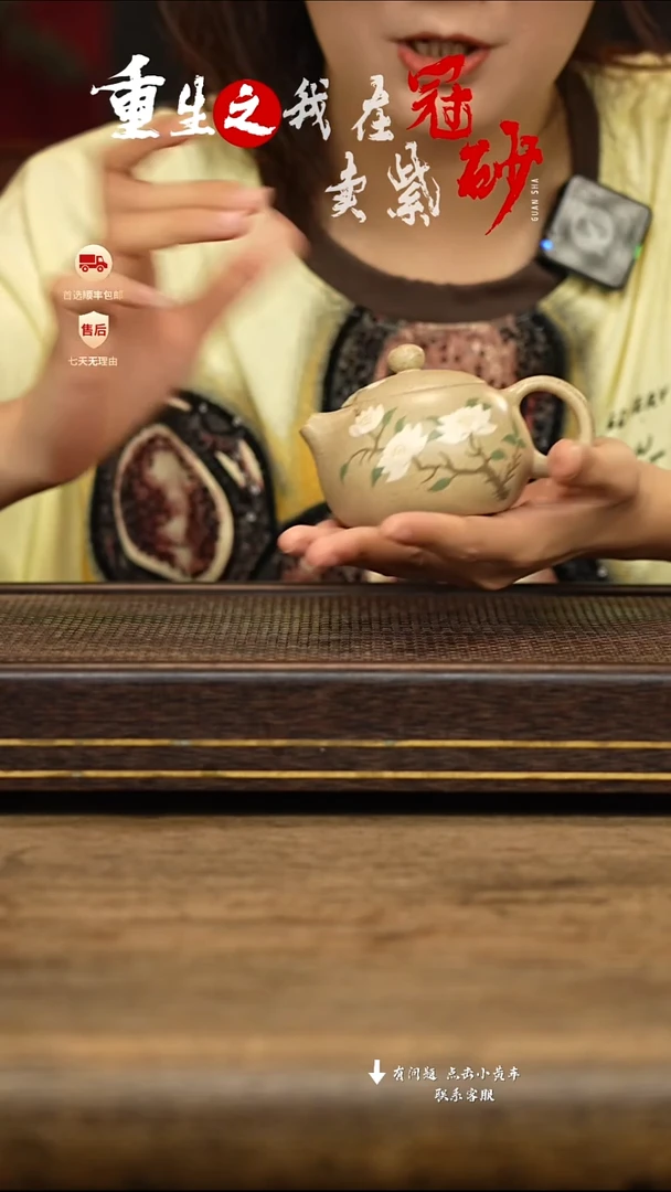 茶壶紫砂冠砂茶器12
