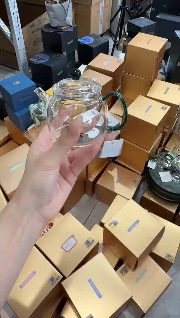 @@禾器晶彩言卿壶墨绿色