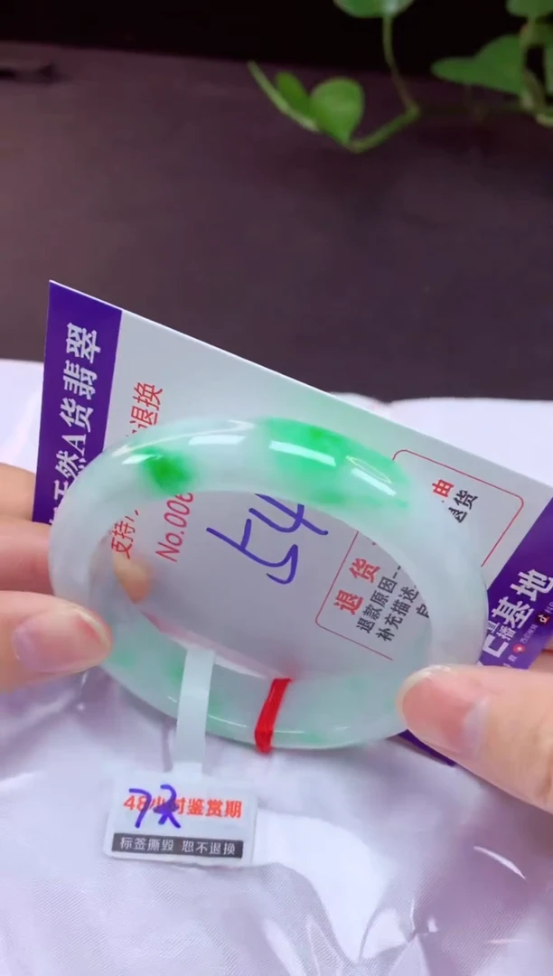 未镶嵌手镯翡翠54（7天无理由退换 ）