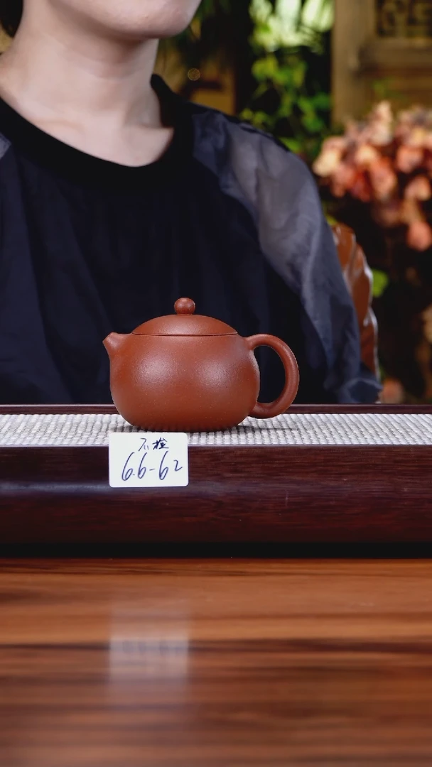 紫砂茶具6.6-62红降坡 西施不检170