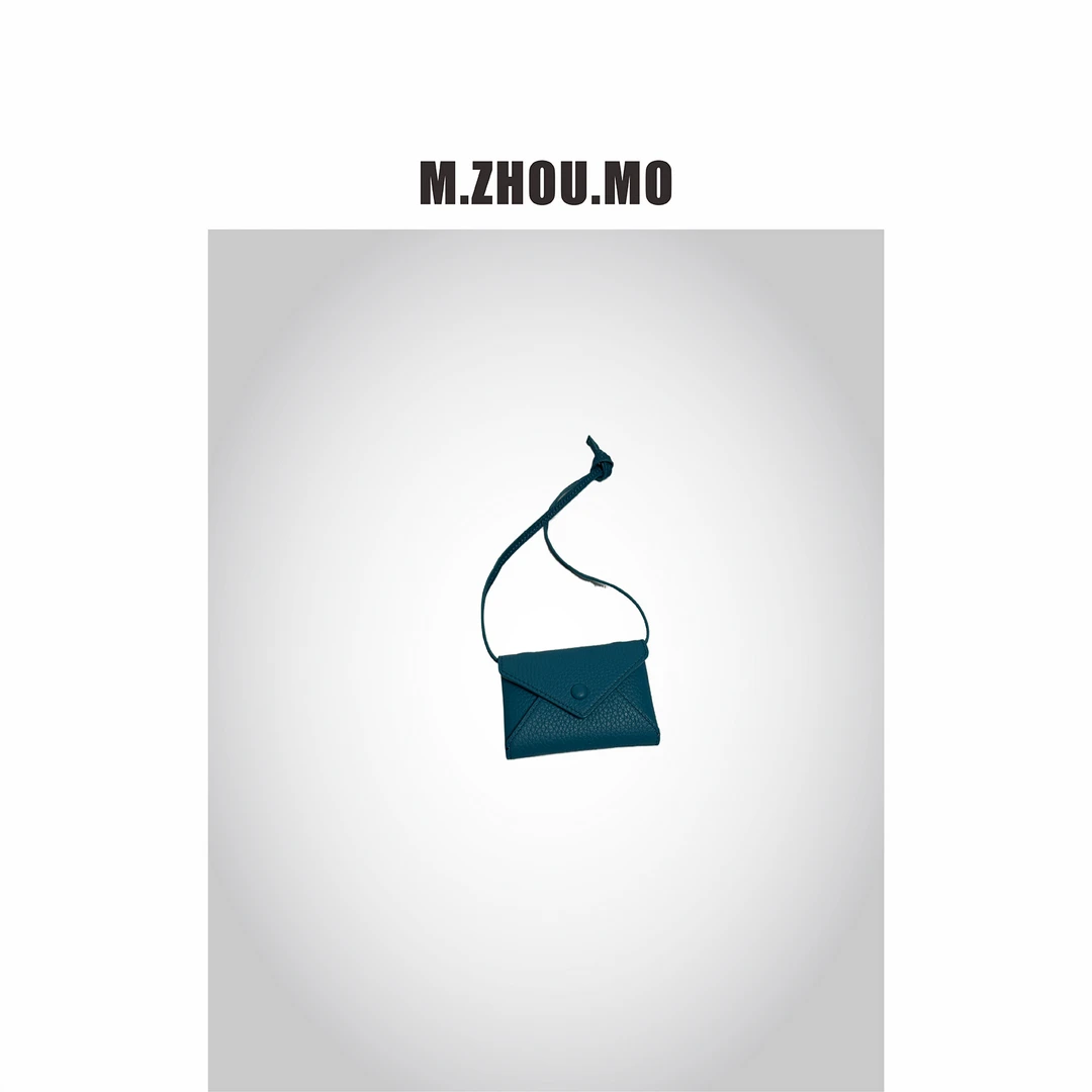 M.ZHOU.MO 蓝色信封挂件包包挂件