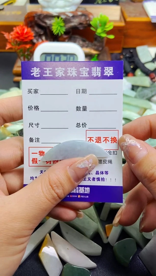 【闪购商品】翡翠颈饰未镶嵌料子