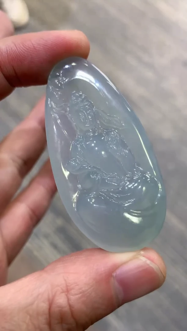 颈饰未镶嵌翡翠天然A货翡翠