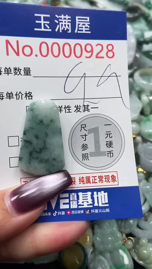颈饰未镶嵌翡翠928