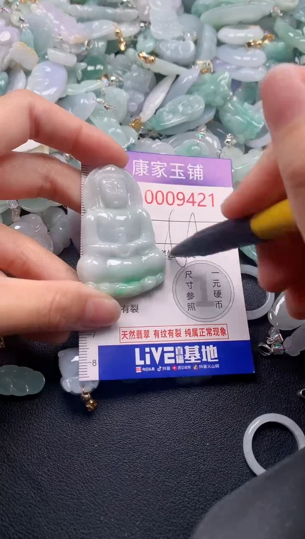 颈饰未镶嵌翡翠9421