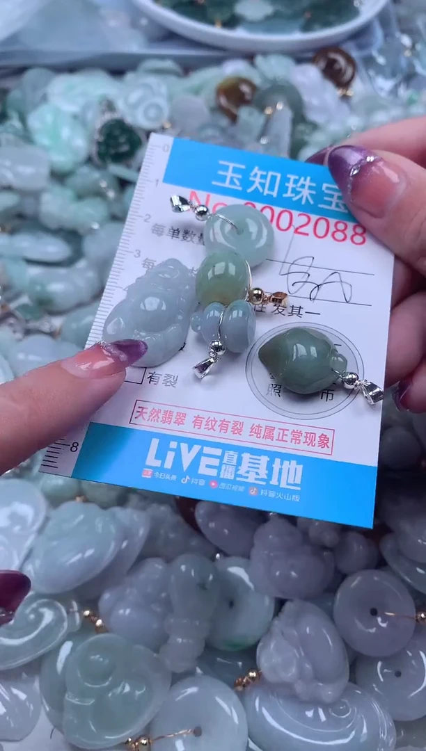 翡翠未镶嵌吊坠(不含链)2088