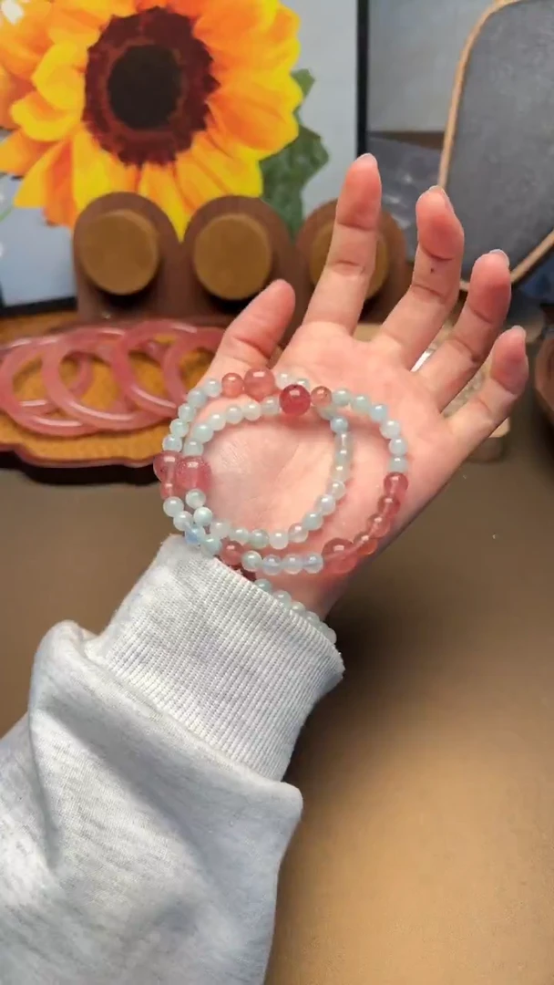 未镶嵌手串水晶1