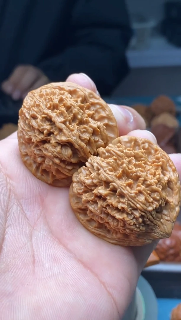 把件文玩核桃满天星b003