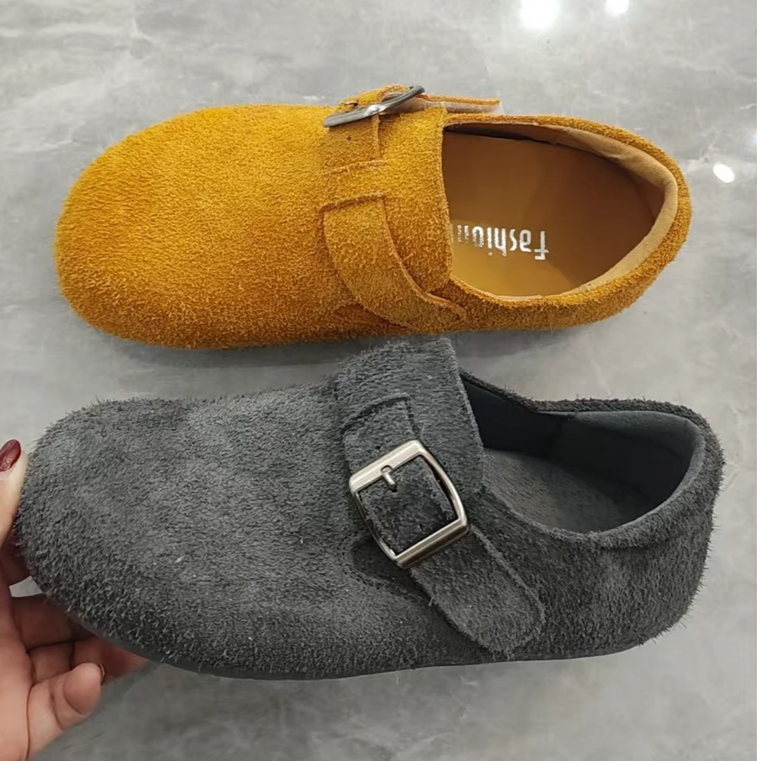 糖糖2025新款女鞋透气四季潮款时尚百搭休闲黑厚底英伦风2-14-12