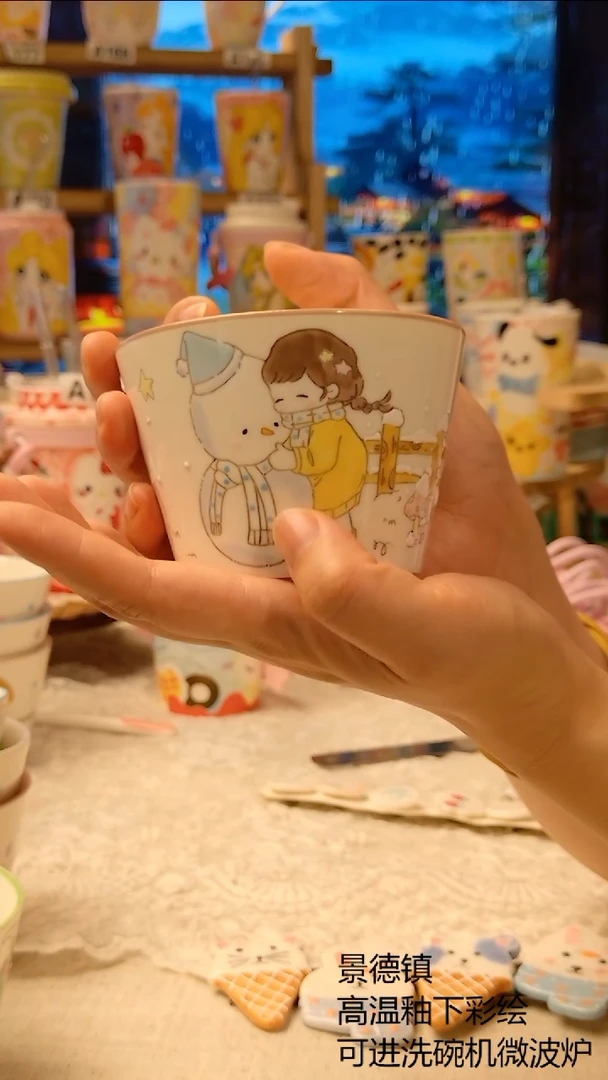 景德镇手绘高温陶瓷