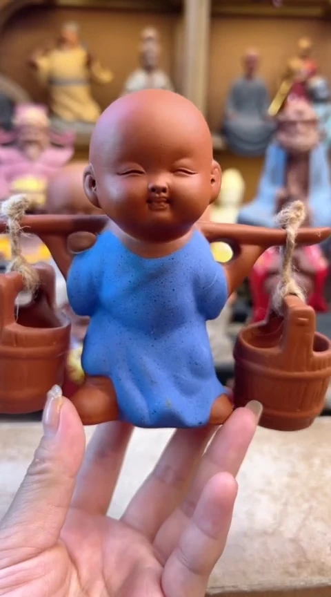 紫砂茶宠器闵茶宠摆件