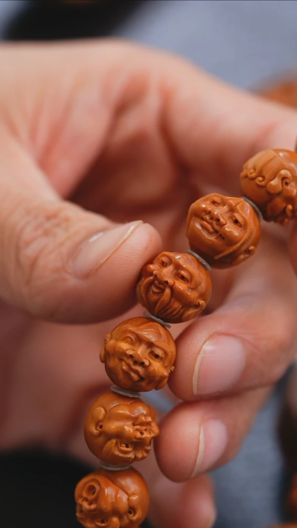 【闪购商品】橄榄核吊坠苏工橄榄核