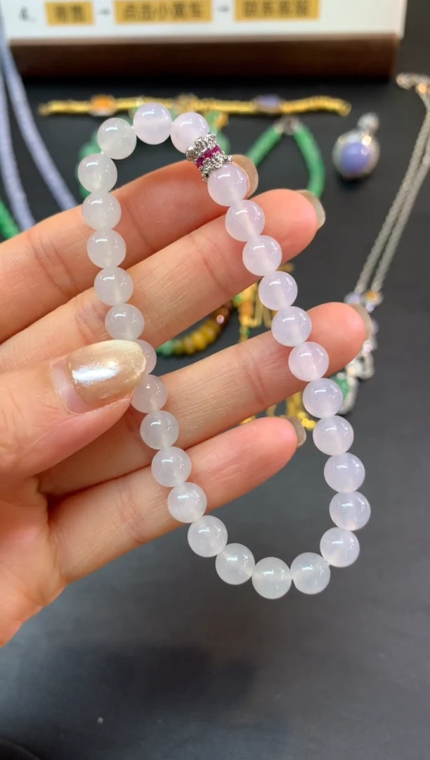 未镶嵌手串翡翠手串|980+49
