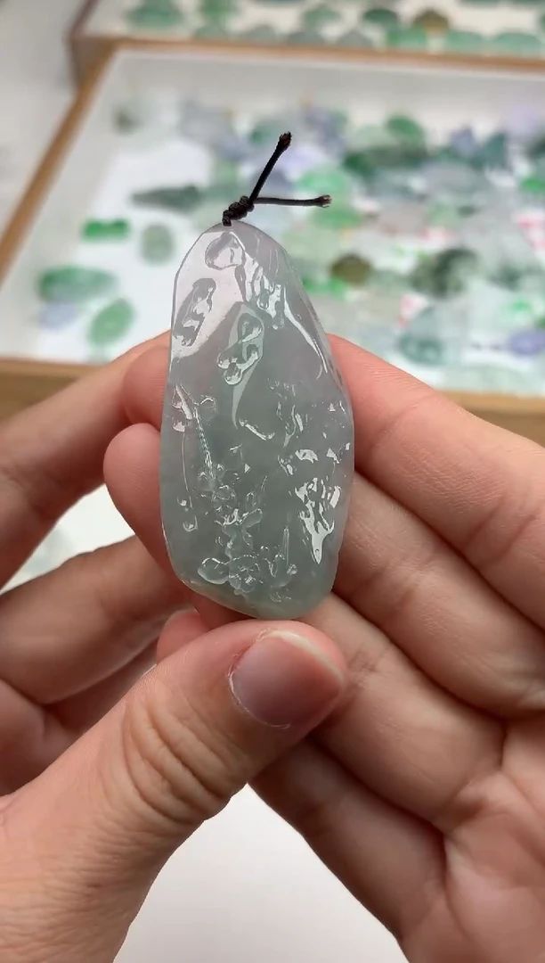 颈饰未镶嵌翡翠翡翠挂件