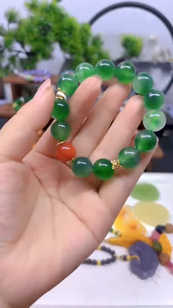 未镶嵌手链翡翠DIY款S101