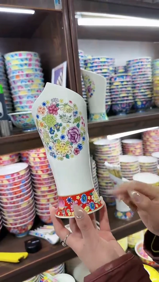 【闪购商品】瓷片筷子筒一只景德镇陶瓷