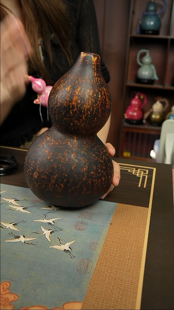 019号1000ml左右非遗大漆酒葫芦