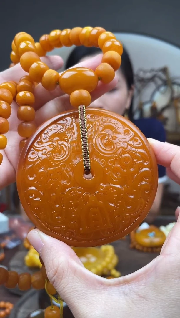 未镶嵌琥珀珠宝奇石首饰 假1赔4 （多样性发货1件