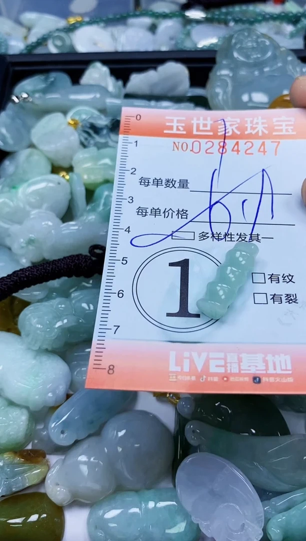 翡翠未镶嵌颈饰闪购0284247多样性发其一