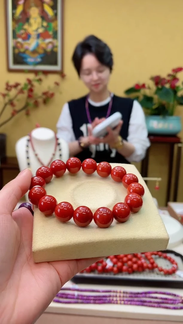 【闪购商品】南红玛瑙手串未镶嵌2@@ZY40529001