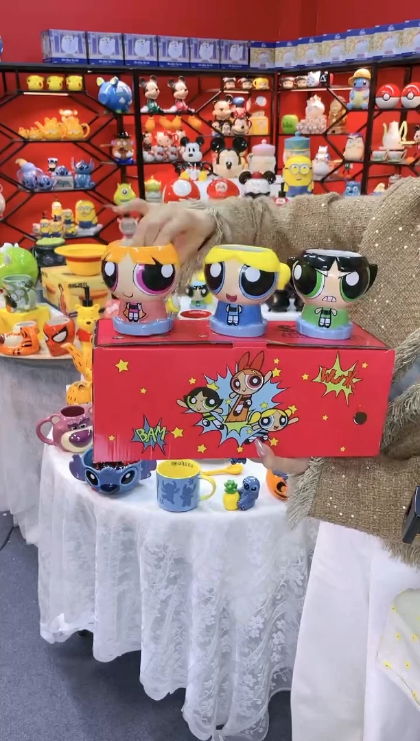 【闪购商品】.@@飞天小女警陶瓷杯