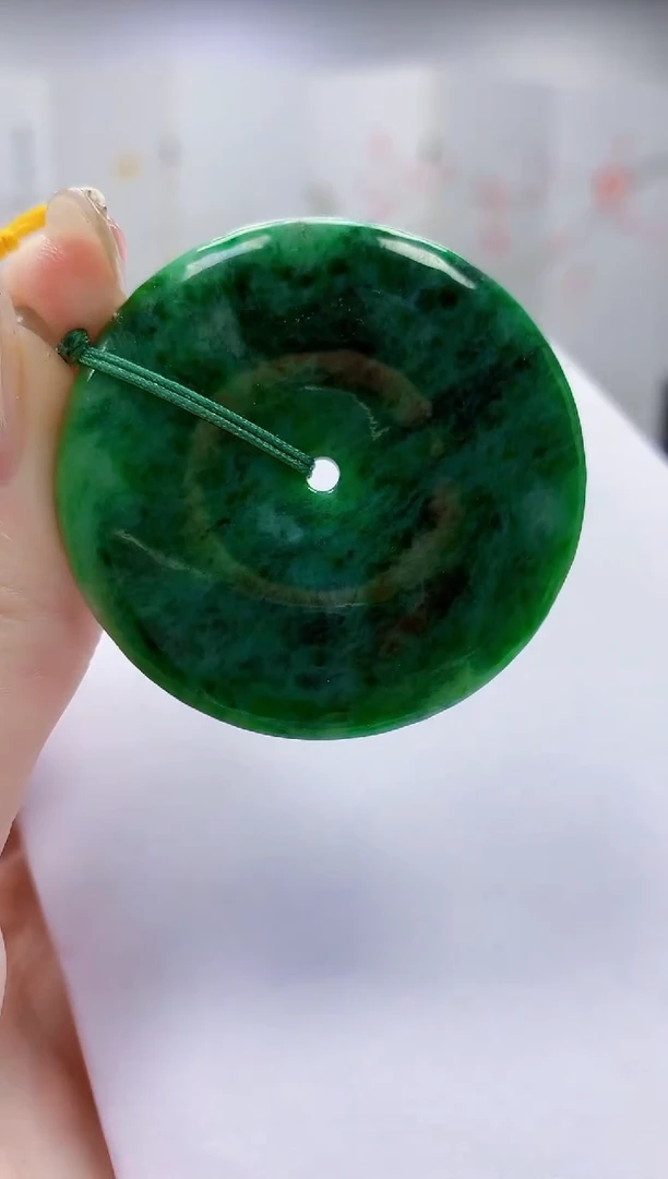 定制翡翠未镶嵌4812jw-毛货挂件27