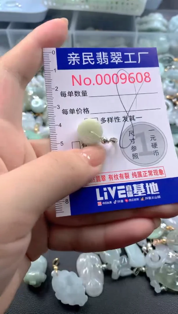 颈饰未镶嵌翡翠9608
