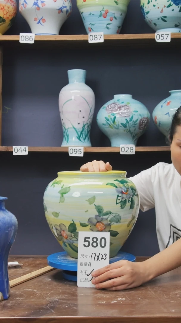 陶瓷点点关注  花盆漂亮580