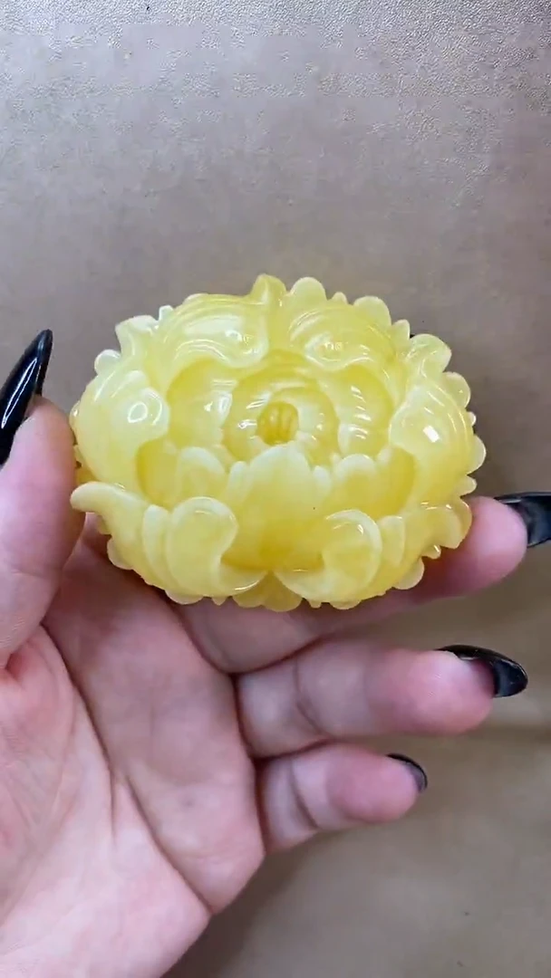 琥珀颈饰未镶嵌吊坠