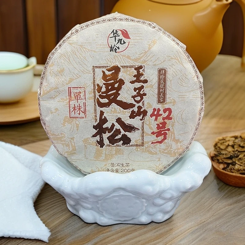 【华九龄】曼松王子山单株 42号村长家 普洱茶 生茶