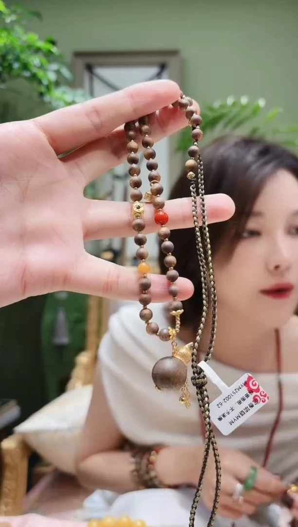 手串沉香未镶嵌沉香项链MYS1002-62多样性发货