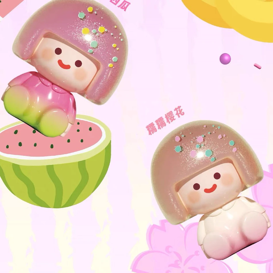 直播拆袋迷你麦格【萌萌巧克力】女孩萌粒摆件潮玩手办盲盒盲袋摆件